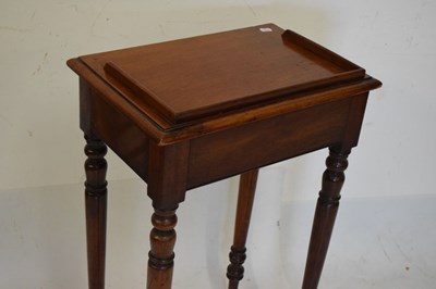 Lot 710 - Victorian mahogany occasional table