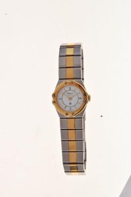 Lot 152 - Lady's Chopard St. Moritz bi-metal quartz wristwatch