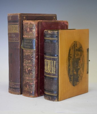 Lot 318 - Mauchline photo album, Bristol and its Environs, 1875, and 'Scott's Poetical Works'