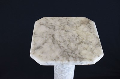 Lot 569 - Alabaster pedestal