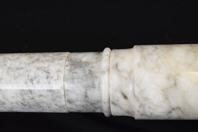 Lot 569 - Alabaster pedestal