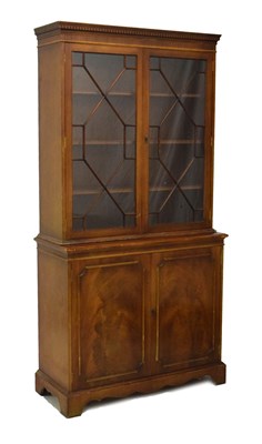 Lot 659 - Reproduction bookcase