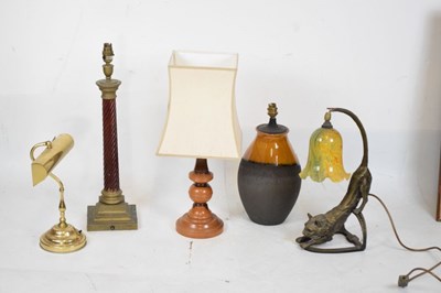 Lot 240 - Quantity of lamps (5)