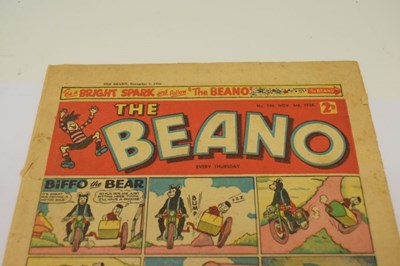 Lot 389 - Books - Two 1950s Beano, issues '736' & '746', both 1956