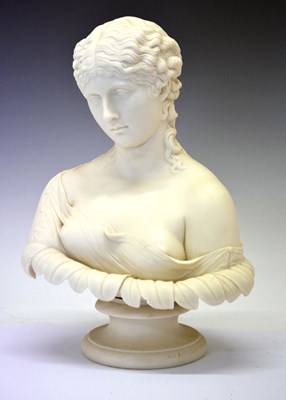 Lot 537 - Art Union of London parian bust