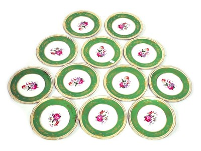 Lot 626 - Set of twelve Allerton's dessert plates