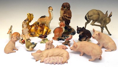 Lot 500 - Quantity of animal figures