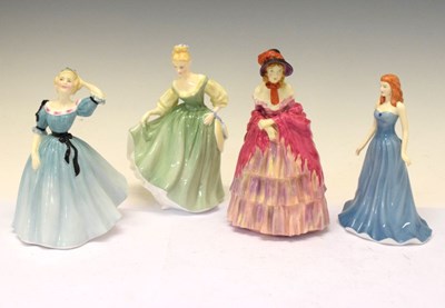 Lot 528 - Royal Doulton 'A Victorian Lady' HN727 figure together with