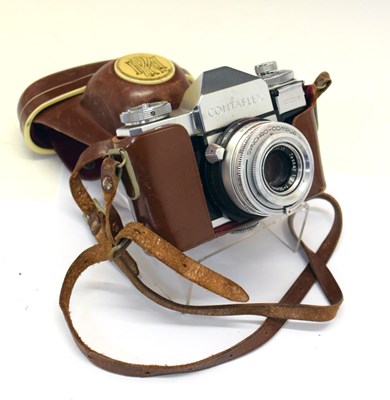 Lot 266 - Zeiss Ikon 'Contaflex' with Tessar 1:2.8 lens and Carl Zeiss Pro- Tessar 1:4 lens