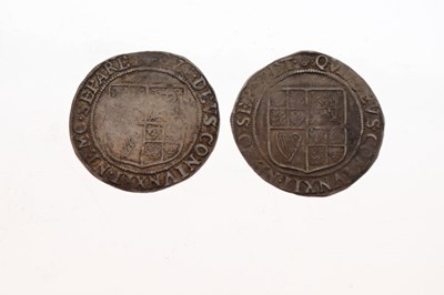 Lot 118 - Coins - Two James I silver shillings