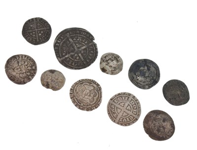Lot 123 - Coins - Ten early silver hammered coins