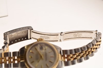 Lot 100 - Lady's Rolex Oyster Perpetual Datejust bi-colour wristwatch
