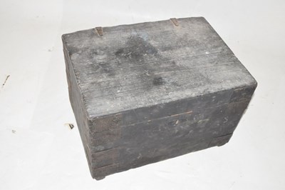 Lot 690 - Faux crocodile travel case with British Railways and Southern Railway label