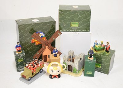 Lot 338 - Robert Harrop Camberwick Green - Eight boxed models to include; Pippin Fort