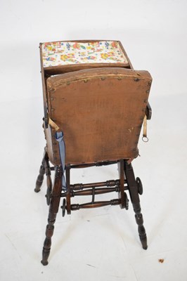 Lot 719 - Early 20th Century child's high chair