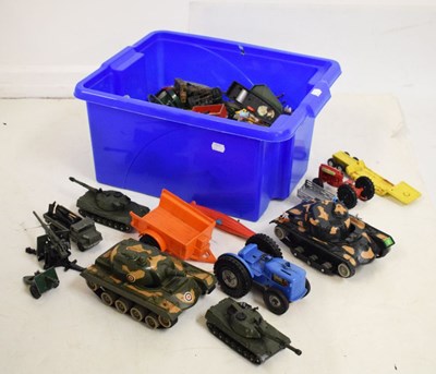 Lot 318 - Assorted quantity of diecast and other model vehicles to include; Dinky, Corgi etc