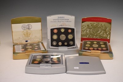 Lot 146 - Four Royal Mint Executive Proof Coin Collection presentation packs