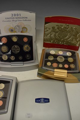 Lot 146 - Four Royal Mint Executive Proof Coin Collection presentation packs