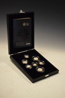 Lot 126 - Royal Mint 2008 Royal Shield of Arms silver piedfort collection
