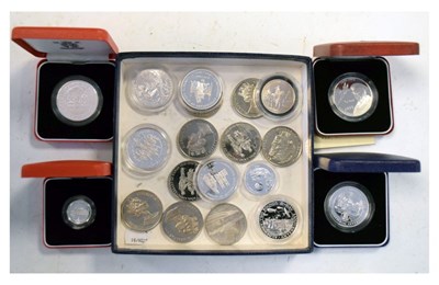Lot 149 - Quantity of mainly Commonwealth coins including silver proof examples