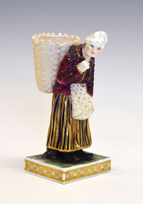 Lot 318 - Early 19th Century Derby (Stevenson & Hancock) porcelain figure