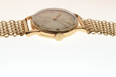 Lot 99 - Gentleman's circa 1960's Tudor 9ct gold wristwatch