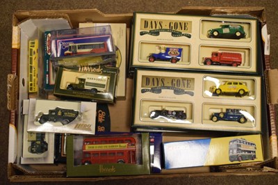 Lot 317 - Quantity of boxed diecast model cars to include; Corgi Classics, Lledo 'Days Gone', etc.