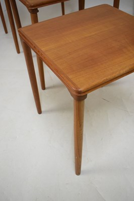 Lot 689 - Beaver & Tapley 1950s cabinet and nest of tables