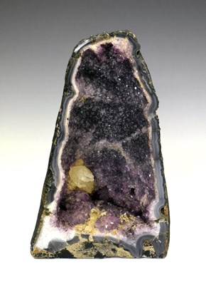 Lot 368 - Geological Interest - Amethyst 'Cathedral' geode