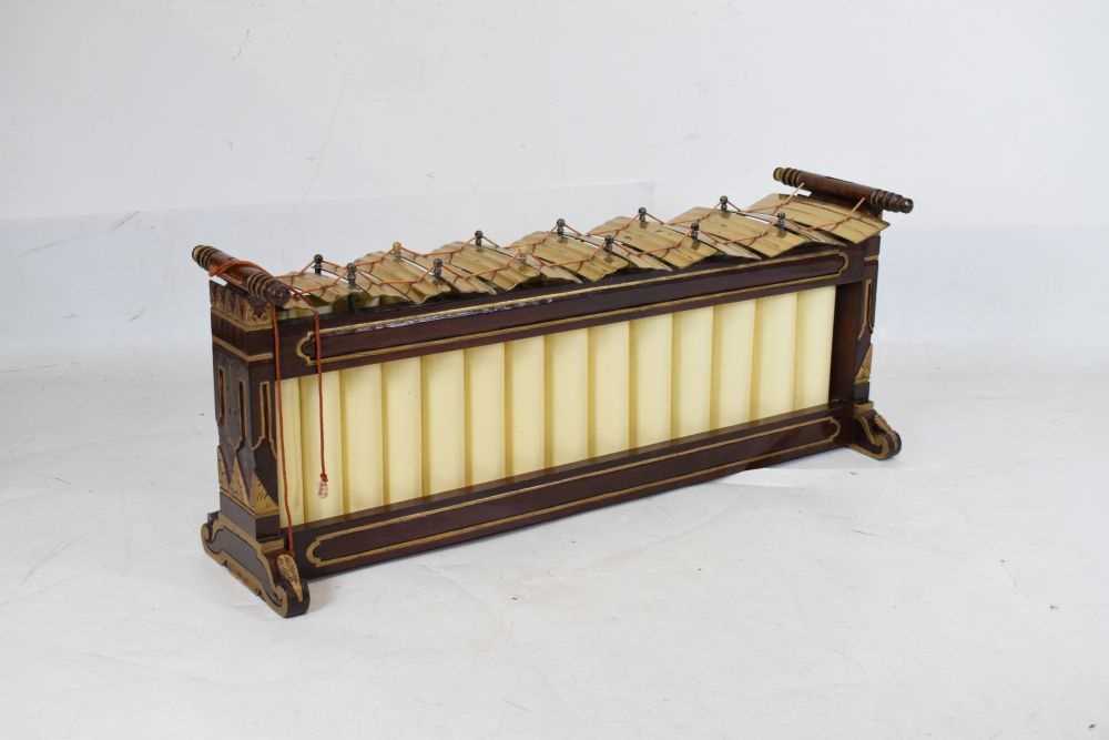 Lot 189 Musical instrument Indonesian gamelan