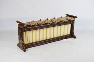 Lot 189 - Musical instrument - Indonesian gamelan 'gender' metallophone