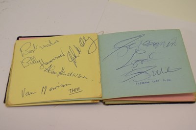 Lot 147 - 1960s autograph book