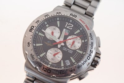 Lot 121 - Tag Heuer - Gentleman's  Indy 500 stainless steel wristwatch