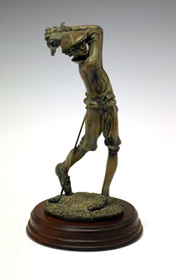 Lot 212 - Border Fine Arts golfer