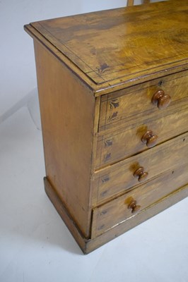 Lot 717 - Chest of two over three drawers