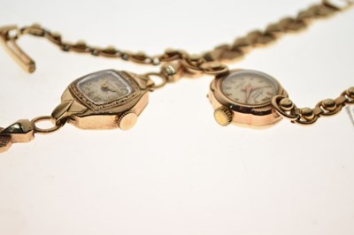 Lot 137 - Bulova  - lady's 9ct bracelet watch