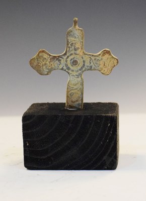 Lot 277 - Antiquities - Roman cross, possibly 4-6th Century