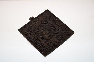 Lot 284 - Thai/Chinese bronze icon