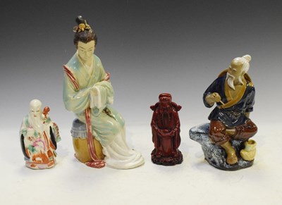 Lot 267 - Four assorted Asian figures