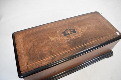 Lot 190 - Late 19th century PVF musical box