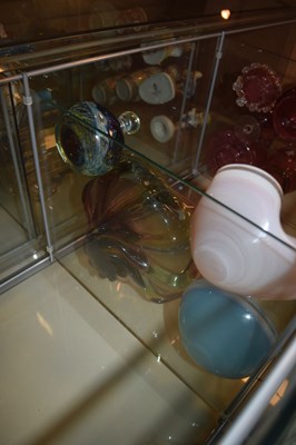Lot 346 - Four pieces of 20th century studio glass