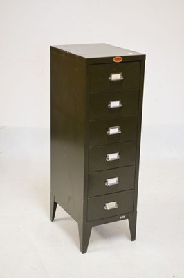 Lot 586 - Lloyd & Orr Surbiton six-drawer filing cabinet