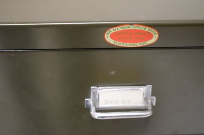 Lot 586 - Lloyd & Orr Surbiton six-drawer filing cabinet