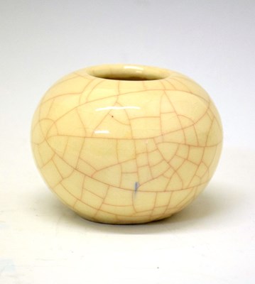 Lot 388 - Chinese porcelain crackle glaze vase