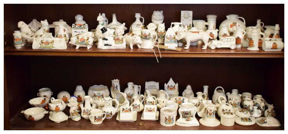 Lot 501 - Quantity of novelty crested ware