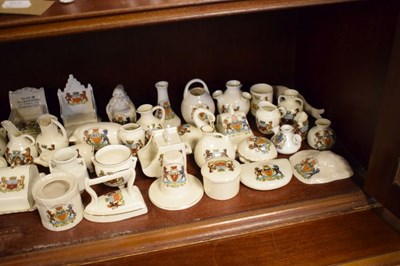 Lot 501 - Quantity of novelty crested ware
