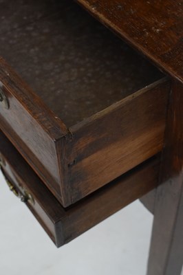 Lot 490 - 18th Century low boy