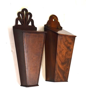 Lot 631 - Two candle boxes