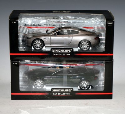 Lot 328 - Minichamps 1/18 scale diecast model vehicles