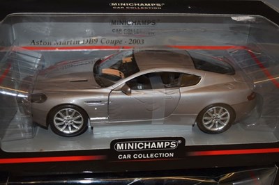 Lot 328 - Minichamps 1/18 scale diecast model vehicles